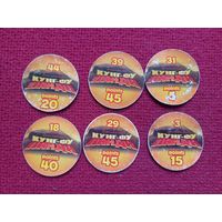 Фишки кепсы caps Кунг-фу Панда. Цена за все фишки.