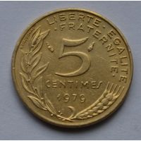 Франция, 5 сантимов 1979 г.