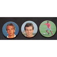 Футбол. Фишки Беттега, Кабрини и Стоичков.