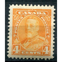 Британские колонии - Канада - 1935г. - король Георг V, 4 с - 1 марка - MH [Mi 187]. #3-WB-92-A-1