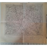 Malkowicze. Малковичи (Брестская область). Немецкая карта. 1 Мировая война. 1917 г.
