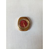Часы Слава позолоченные с рубля без мпц!