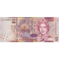 Багамы 3 доллара 2019 (UNC)