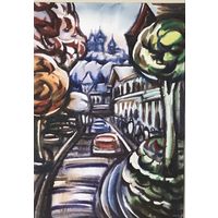 Гумен Ф.Ф. Акварель, 1999 г.42х61 см.