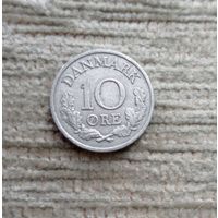 Werty71 Дания 10 эре 1961