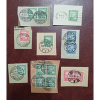 Веймарская республика 1925 1000-летие Германии. Подборка нечастых гашений