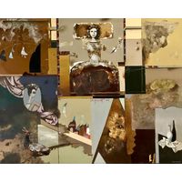 Товстик В.А;Нар.худ;80/100см;1994г; "Цар-птушка";х/м