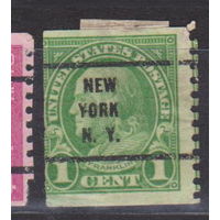 Бенджамин Франкл Известные люди Личности  США 1923 год Лот 7 С НАДПЕЧАТКОЙ ИЛИ ПРЕДВАРИТЕЛЬНЫМ ГАШЕНИЕМ