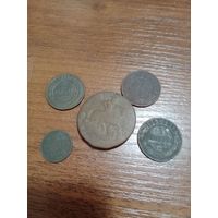 Сборный лот монет РИ разных