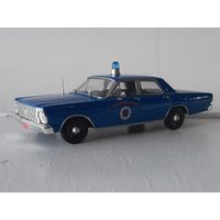 FORD GALAXIE 500. Полиция Вествуда, Массачусетс, США. 1/43. Полицейские машины мира.