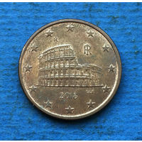 Италия 5 евроцентов 2018