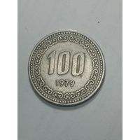 Южная Корея 100 вон 1979 года .