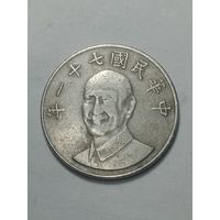 Тайвань 10 доллар 1982 года .