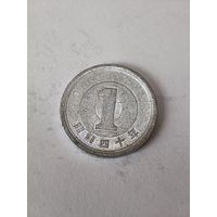 Япония 1 йена 1965
