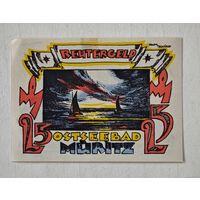 1922 год 25 пфеннигов  Германия