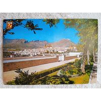 Испания, Хаэн. Панорамный вид садов Аламеды