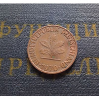 1 пфенниг 1970 (D) Германия ФРГ #03