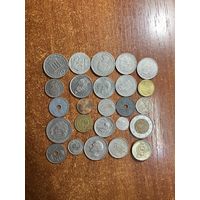 Набор монет б\у