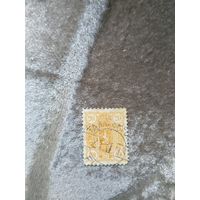 1889 Россия Великое княжество Финляндское мих 30 зуб 12 1/2 герб (3-2)