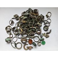 Кольца, перстни более 150 штук.