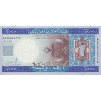 Мавритания 2000 угий образца 2011 года UNC p20