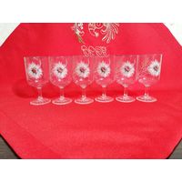 Рюмки на ножке раритетные