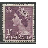 Австралия. Королева Елизавета II. 1953г. Mi#234.