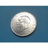 Германия. 3 марки. 1914 год. Бавария. Фридрих III. Штемпельный блеск. Серебро. Распродажа с 1 рубля!