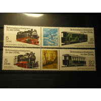 ГДР 1981 Железная дорога