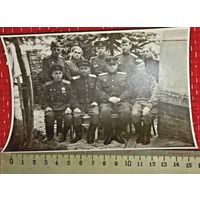 На память о ВОВ фото Прага 1945 подпись генералов командиров 10 корпуса прорыва ген Кожуков (F)