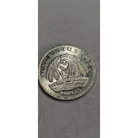 Маврикий 5 рупий 2012