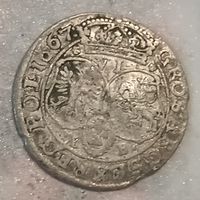 6 грошей 1667  TL B