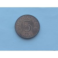 Дания. Королева Маргрете II.  5 эре 1979