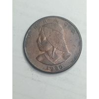 Панама 1 сентесимо 1996 года .