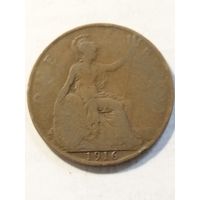 Великобритания 1 пенни 1916