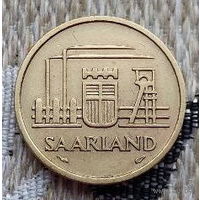 Германия Саар 20 франков 1954 года. Саарленд / Саарланд. Предложи свою цену или обмен!
