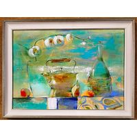 Гриневич Т.В "Натюрморт", 2021г. Холст,масло. Размер 50х70 см.