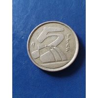 Испания 5 песет 1991