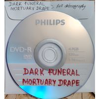 DVD MP3  DARK FUNERAL, MORTUARY DRAPE  полная дискография (Black metal, Blackened death) - 1 DVD