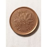Канада 1 цент 2001