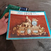 Большой настенный календарь Старинные Антикварные часы