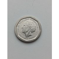 Ямайка. 5 долларов 1996 года. (4)