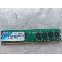 Оперативная память Patriot Signature Line 1GB DDR2 PC2-5336 PSD21G6672