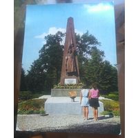 1972 год Литва Каунас Памятник советским воинам (снесён в 2022)