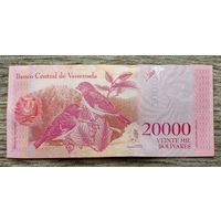 Werty71 Венесуэла 20000 боливаров 2017 UNC банкнота