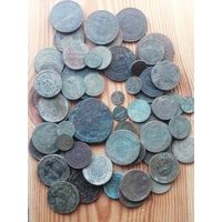 Монеты 59шт.