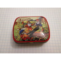 Коробка жестяная ,с эмалевым покрытием