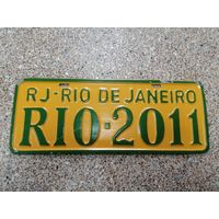 Авто Номер США Rio De janeiro, торги с Рубля