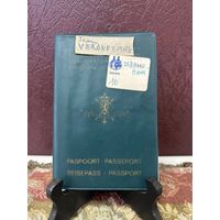 Старый европейский паспорт. Бельгия много Лотов с рубля