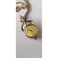 Кулон часы Чайка au, рабочие